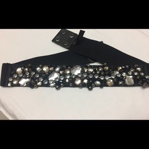 THE LIMITED - Jeweled & Beaded Waist Belt